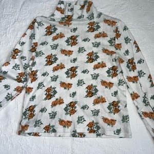 Aerie Floral Longsleeve Top